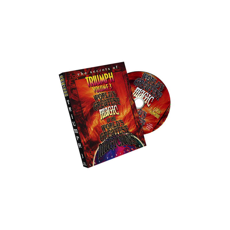 Triumph Vol. 3 (World's Greatest Magic) by L&L Publishing - DVD wwww.magiedirecte.com