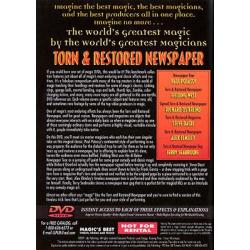 Torn And Restored Newspaper (World's Greatest Magic) - DVD wwww.magiedirecte.com