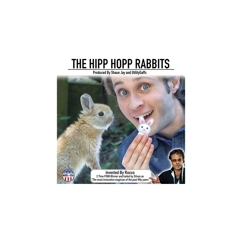 HIPP HOPP RABBIT (2pk) by Rocco & Shaun Jay - Trick wwww.magiedirecte.com