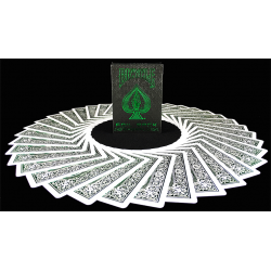 Bicycle MetalLuxe Emerald Playing Cards Limited Edition by JOKARTE wwww.magiedirecte.com
