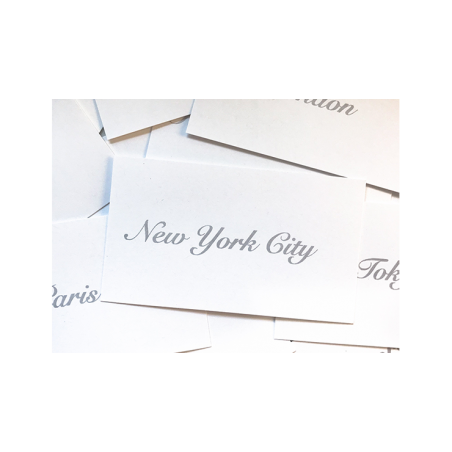 Appearing Business Cards (City Pack) by Sam Gherman - Trick wwww.magiedirecte.com