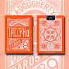 Tally Ho Reverse Fan back (Orange) Limited Ed. by  Aloy Studios / USPCC wwww.magiedirecte.com