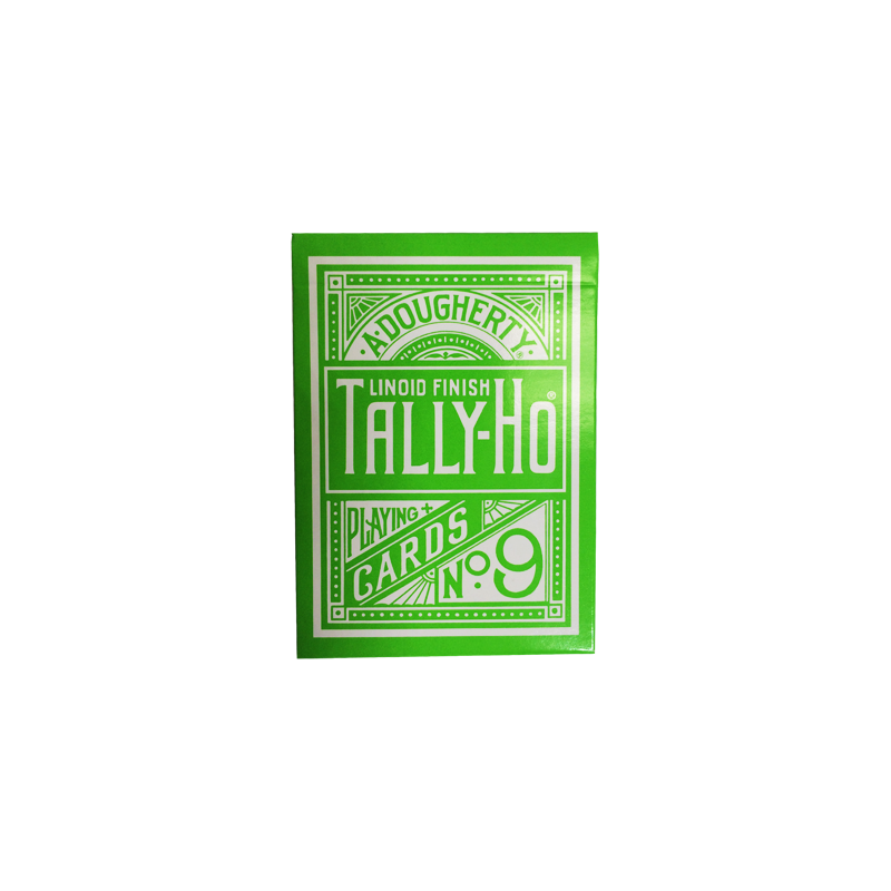 Tally Ho Reverse Circle back (Green) Limited Ed. by Aloy Studios / USPCC wwww.magiedirecte.com
