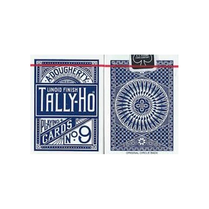 Cards Tally Ho Circle Back (Blue) wwww.magiedirecte.com