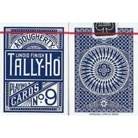 Cards Tally Ho Circle Back (Blue) wwww.magiedirecte.com