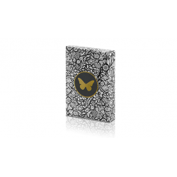 Limited Edition Butterfly Playing Cards (Black and Gold) by Ondrej Psenicka wwww.magiedirecte.com