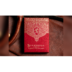 Sovereign STD Red Playing Cards by Jody Eklund wwww.magiedirecte.com