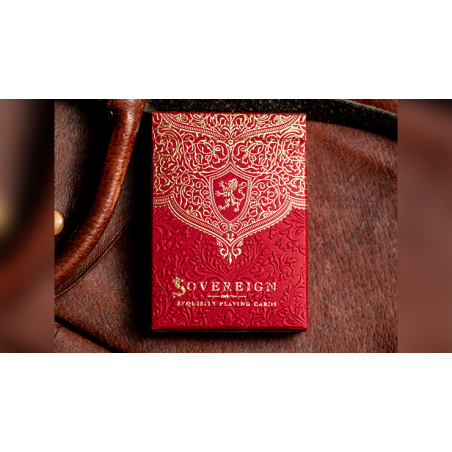 Sovereign STD Red Playing Cards by Jody Eklund wwww.magiedirecte.com