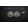 WASHINGTON SKULL HEAD COIN by Men Zi  Magic wwww.magiedirecte.com