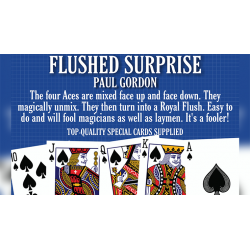 FLUSHED SURPRISE by Paul Gordon - Trick wwww.magiedirecte.com