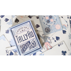Tally-Ho Winter Fan Playing Cards wwww.magiedirecte.com