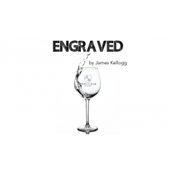 Engraved (Mason Jar KS Gimmick and Online Instructions) by James Kellogg  - Trick wwww.magiedirecte.com
