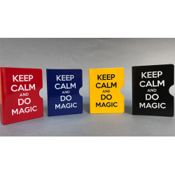 KEEP CALM AND DO MAGIC CARD GUARD (Rouge) wwww.magiedirecte.com