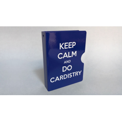 Keep Calm and Do Cardistry Card Guard (Blue) by Bazar de Magia wwww.magiedirecte.com