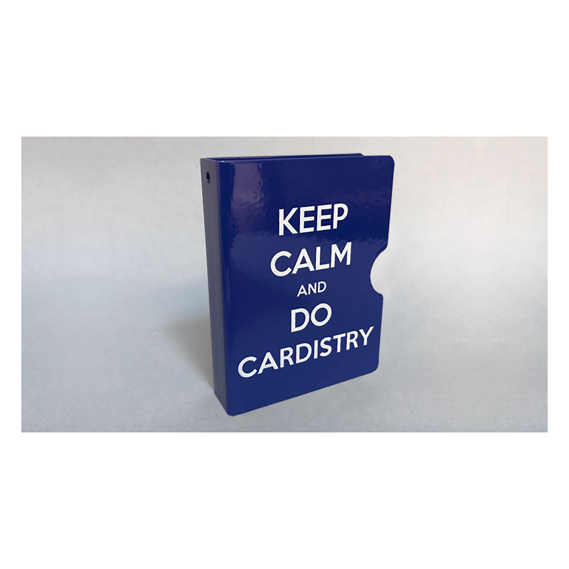 KEEP CALM AND DO CARDISTRY CARD GUARD (Bleu) wwww.magiedirecte.com