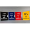 KEEP CALM AND DO CARDISTRY CARD GUARD (Bleu) wwww.magiedirecte.com