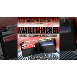Wallet Hacker RED (Gimmicks and Online Instruction) by Joel Dickinson - Trick wwww.magiedirecte.com