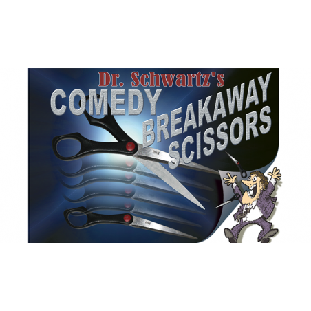 Comedy Breakaway Scissors by Martin Schwartz - Trick wwww.magiedirecte.com