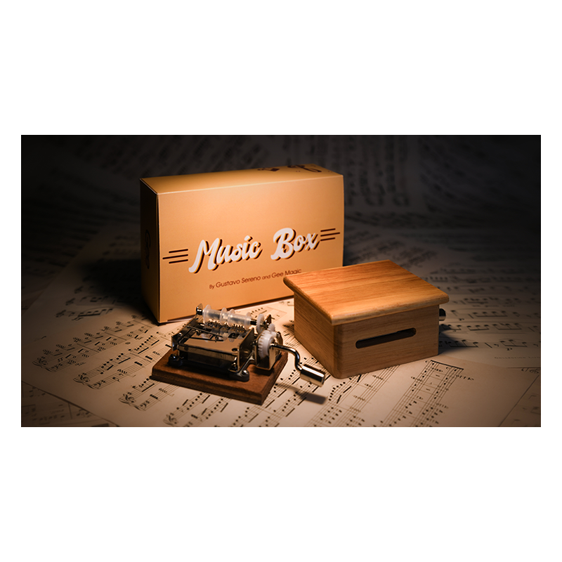MUSIC BOX Premium (Gimmicks and Online Instruction) by Gee Magic - Trick wwww.magiedirecte.com