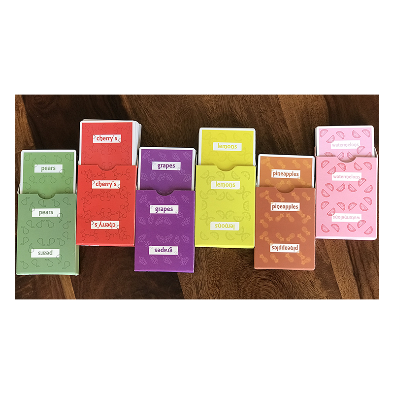Limited Edition Flavors Playing Cards - Lemons wwww.magiedirecte.com