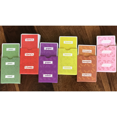 Limited Edition Flavors Playing Cards - Grapes wwww.magiedirecte.com