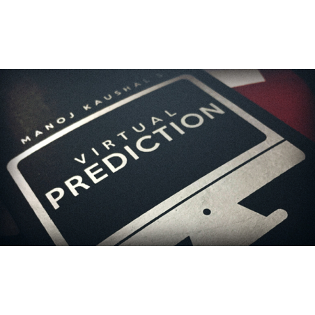 VIRTUAL PREDICTION (Gimmick and Online Instructions) by Manoj Kaushal - Trick wwww.magiedirecte.com