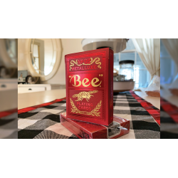 BEE METALLUXE (Rouge) - US Playing Card wwww.magiedirecte.com