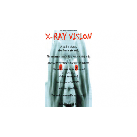 X RAY VISION - Magic Apple wwww.magiedirecte.com