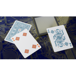 Bicycle Robot Playing Cards (Factory Edition) wwww.magiedirecte.com
