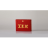 Royal Zen (RED/GOLD) Playing Cards by Expert Playing Cards wwww.magiedirecte.com