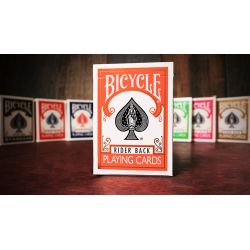 Bicycle Orange Playing Cards by USPCC wwww.magiedirecte.com