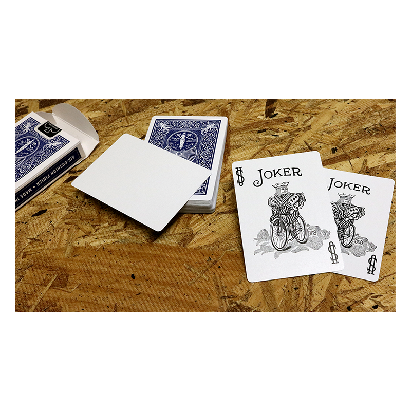 Carte Bicycle 5 de trèfle flou