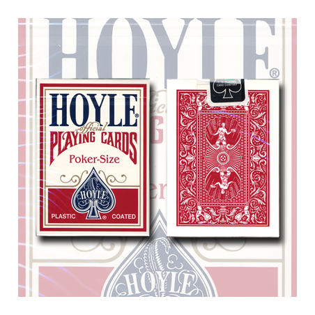 Cards Hoyle Poker deck (red) USPCC wwww.magiedirecte.com