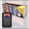 Bicycle Clay Poker Chip Set: 100 Count wwww.magiedirecte.com