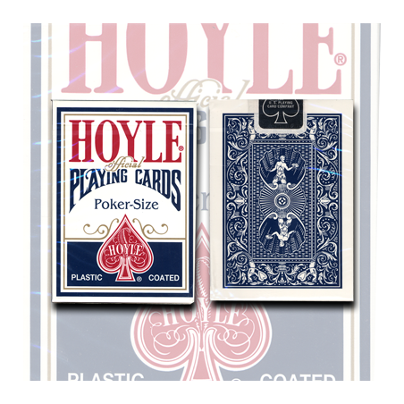 Cards Hoyle Poker deck (blue) USPCC wwww.magiedirecte.com