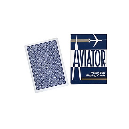 Cards Aviator Poker size (Blue) wwww.magiedirecte.com