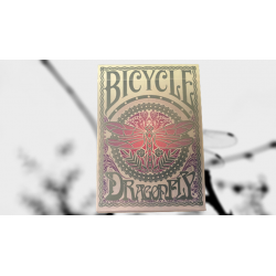 Bicycle Dragonfly (Teal) Playing Cards wwww.magiedirecte.com