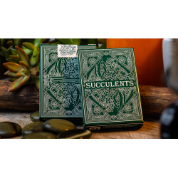 Succulents Playing Cards wwww.magiedirecte.com