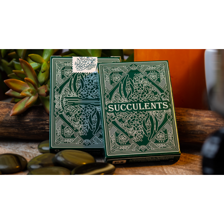 Succulents Playing Cards wwww.magiedirecte.com