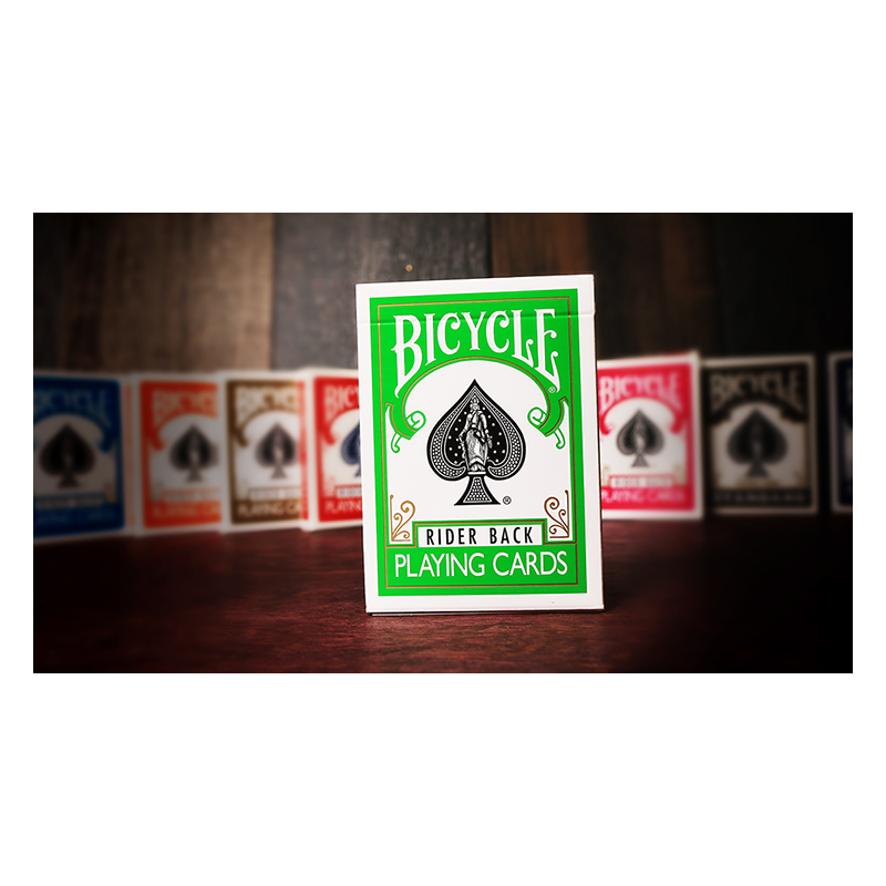 Bicycle Green Playing Cards by USPCC wwww.magiedirecte.com