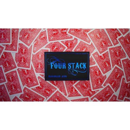 FOUR STACK RED by Zihu - Trick wwww.magiedirecte.com