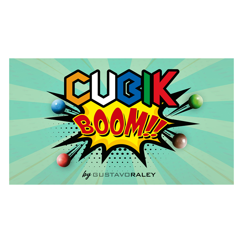 CUBIK BOOM (Gimmicks and Online Instructions) by Gustavo Raley - Trick wwww.magiedirecte.com