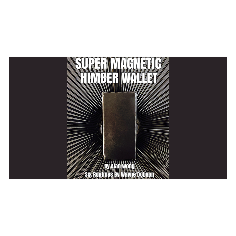 SUPER MAGNETIC HIMBER WALLET- Alan Wong wwww.magiedirecte.com
