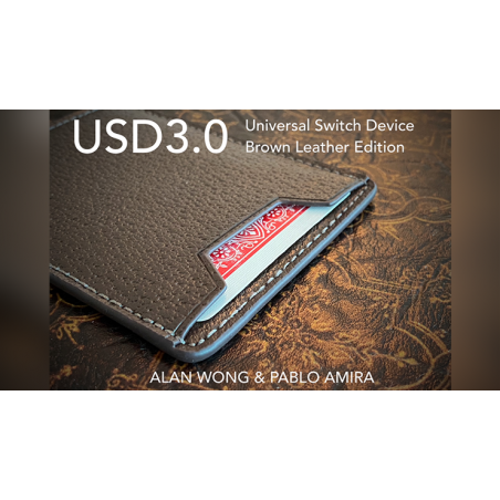 USD3 - Universal Switch Device BROWN by Pablo Amira and Alan Wong - Trick wwww.magiedirecte.com