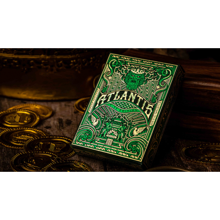 Atlantis Rise Edition Playing Cards by Riffle Shuffle wwww.magiedirecte.com