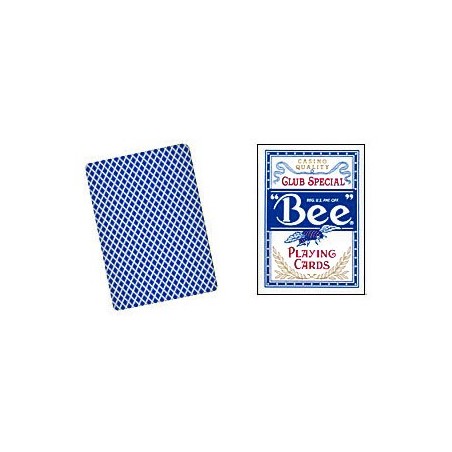 Cards Bee Poker size (Blue) wwww.magiedirecte.com