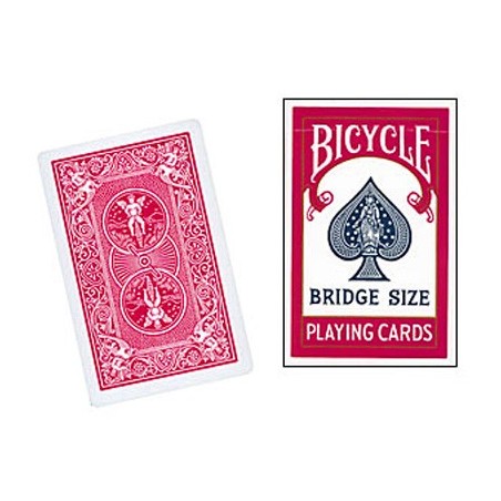 Cards Bicycle Bridge (Rouge) wwww.magiedirecte.com