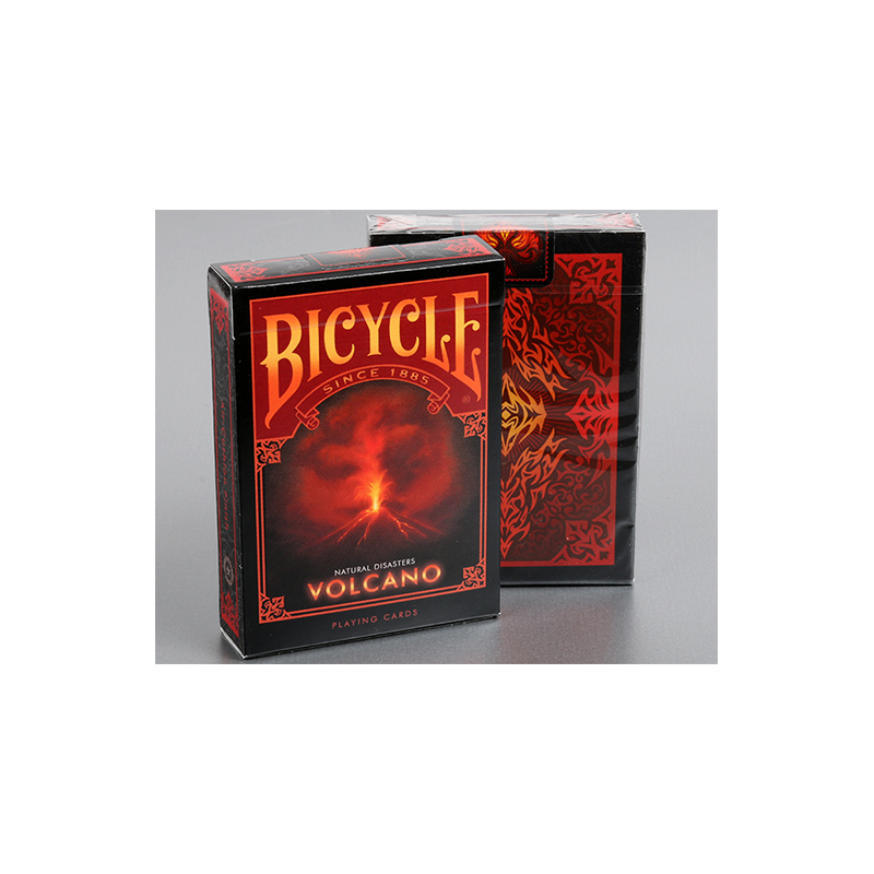 Bicycle Natural Disasters "Volcano" Playing Cards by Collectable Playing Cards wwww.magiedirecte.com