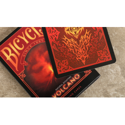 Bicycle Natural Disasters "Volcano" by Collectable Playing Cards wwww.magiedirecte.com