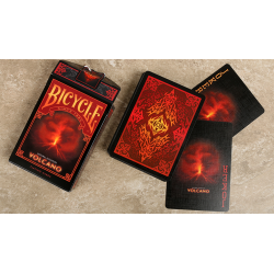 Bicycle Natural Disasters "Volcano" by Collectable Playing Cards wwww.magiedirecte.com